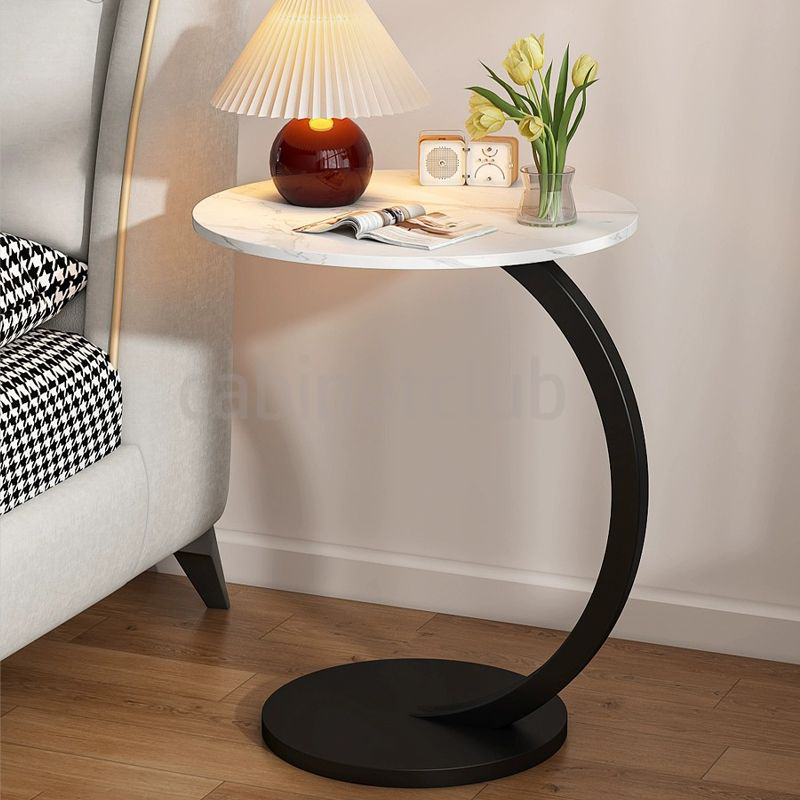 ⚡️COD⚡️Nordic Side Table Tea Table Small Round Coffee Table Bedside ...