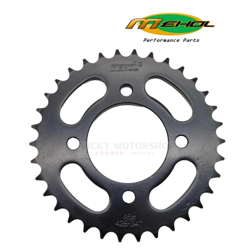 AHL 520 Chain Sprocket Set – 13T Front + Rear (45T To 52T) – For Yamaha YZ250F, WR250F, YZ1
