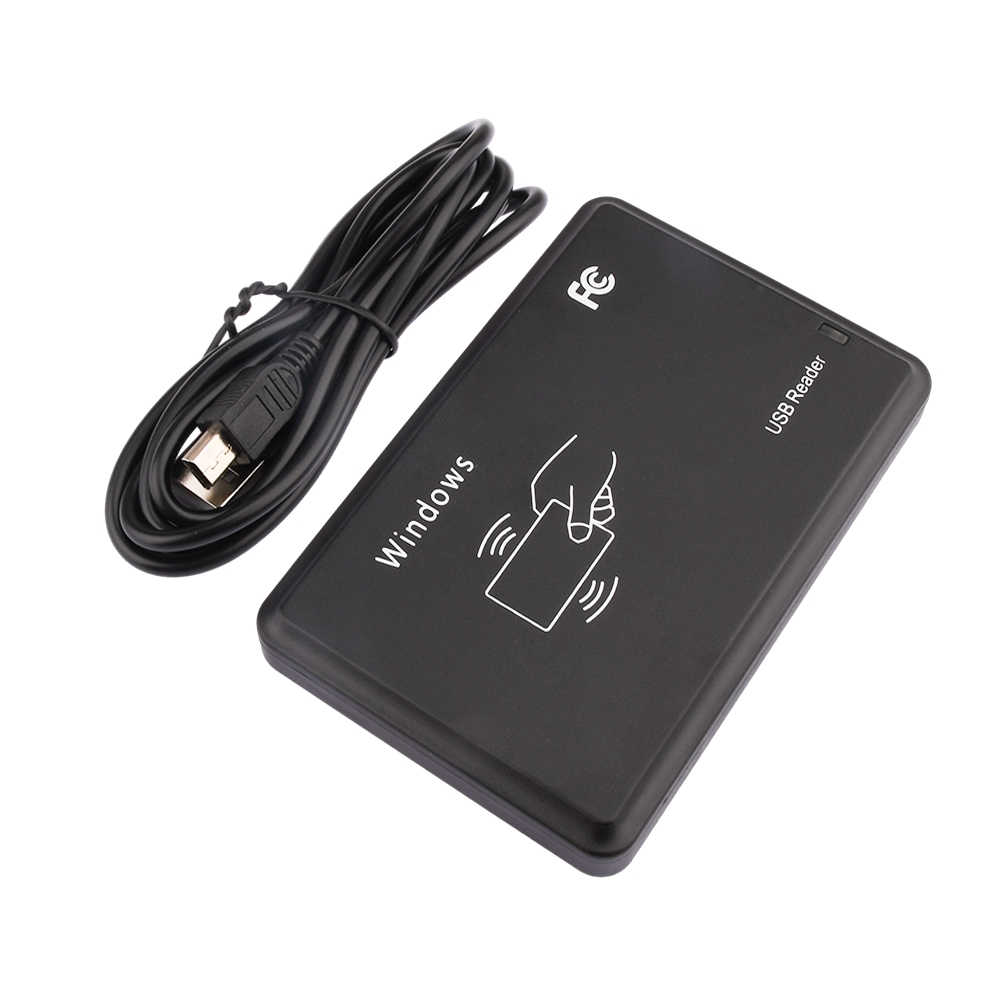 Smart Card Reader For Door Security 125Khz RFID Card Reader – USB Plug & Play, No Drivers Needed, For Access Control, Attendance & Security Systems (EM4100 Compatible) Rfid Writer