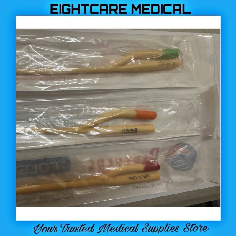 100% Silicone Coated FOLEY CATHETER FR.10 FR.12 FR.14 FR.16 Fr.18 SOLD ...