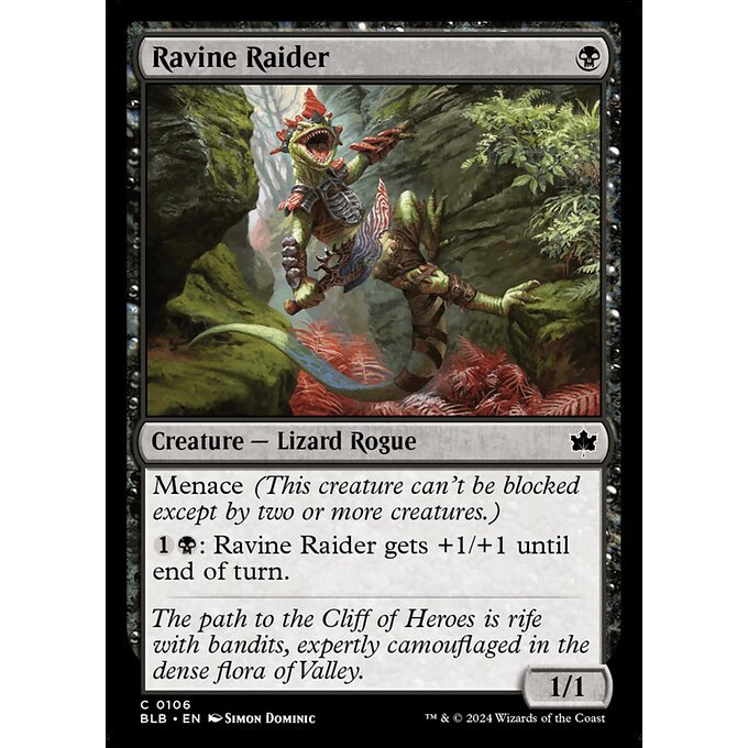 MTG Ravine Raider (BLB) - Bloomburrow | Shopee Philippines