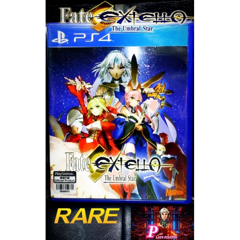 Fate Extella The Umbral Star【Very Rare】North America R3 for PS4 ...