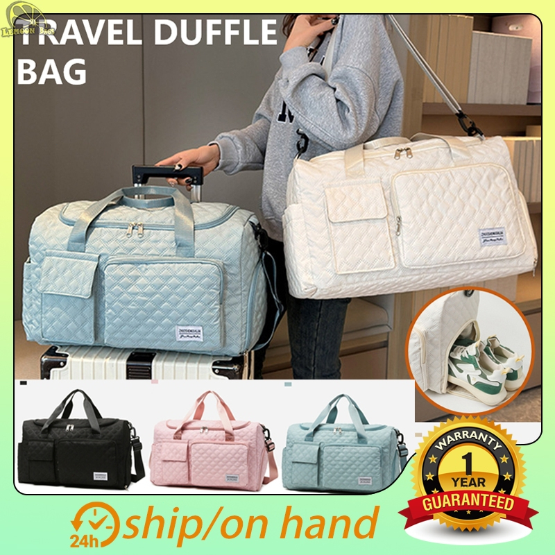 Travel Duffle Bag Women Men Large Capacity Waterproof Luggage Gym  Travelling Duffel Maternity Bags