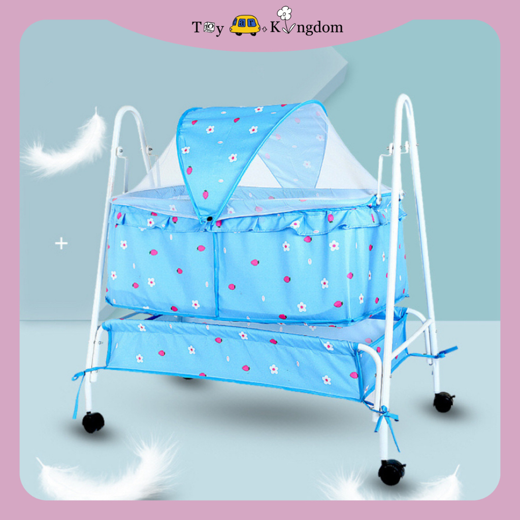 Rocking bed New Design, Baby Cradle Bed Good For Newborn W/ Compartment ...