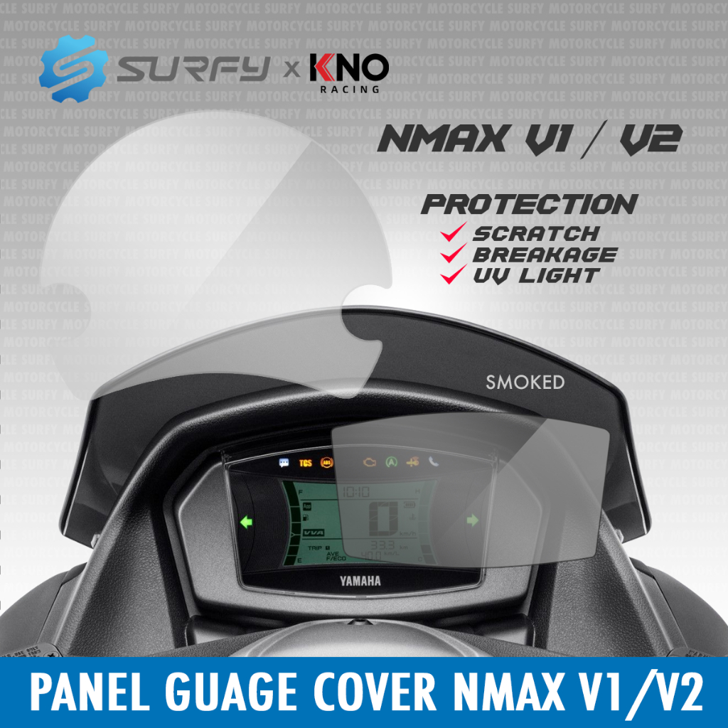KNO Nmax v1/v2 Panel Gauge Screen Protector 9D Anti-Scratch Anti ...
