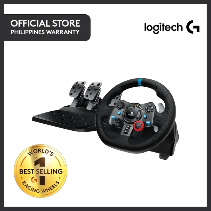 Logitech G29 Driving Force Racing Wheel for PS5, PS4, PS3 and PC ...