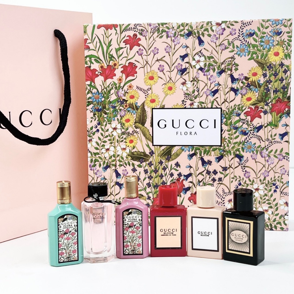 Gucci Floral Women s Perfume 6 piece set 10ml 6 Shopee Philippines