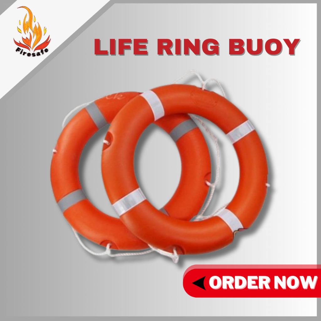 2.5KG Life Ring Safety Swimming Life Ring Buoy Rescuer Vest Sports ...