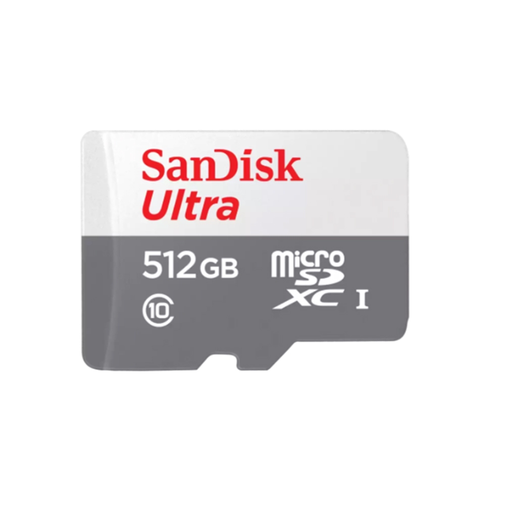 SanDisk Ultra MicroSD SDSQUNR 512GB SDXC UHSI Class 10 Micro SD Memory