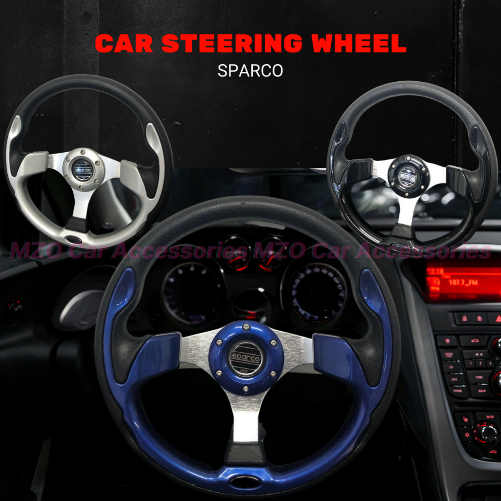 Car Steering Wheel SPARCO 13 Inches Automobile Steering Wheel High ...