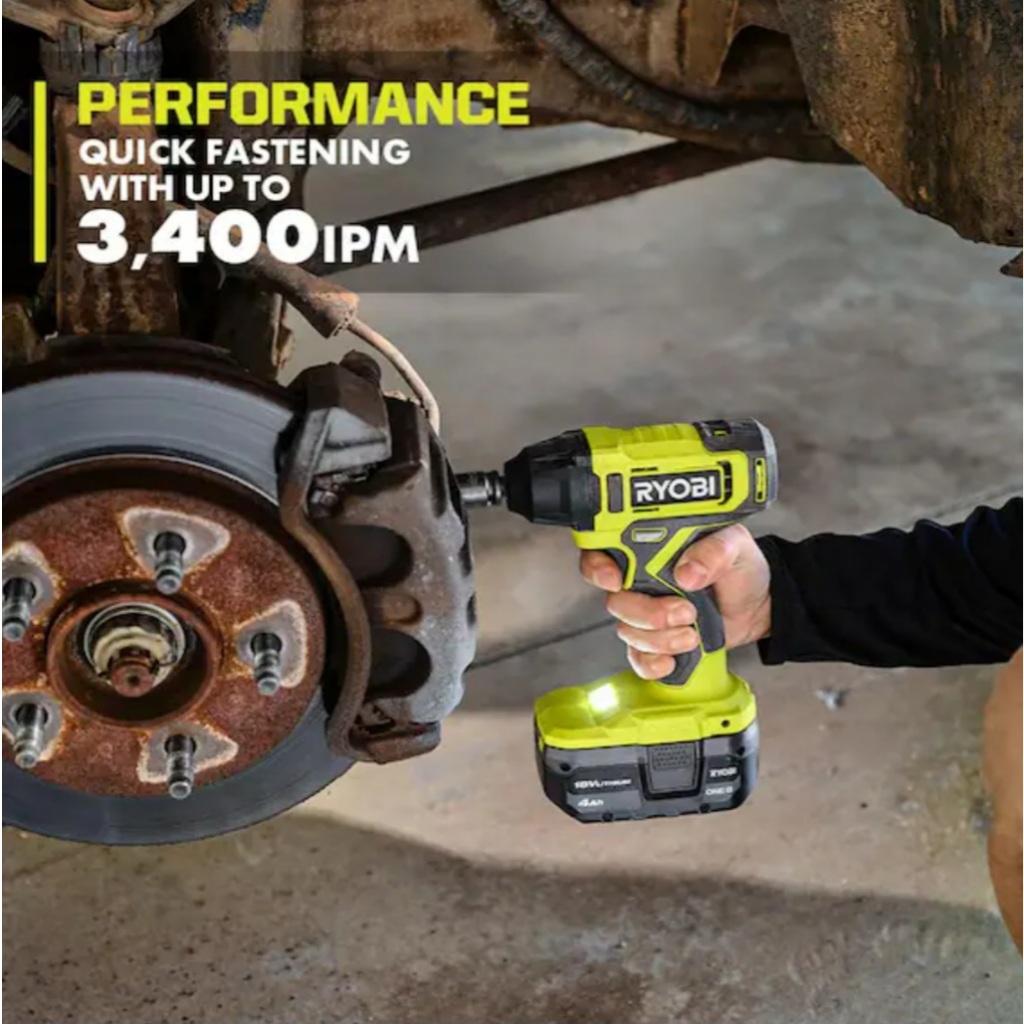RYOBI ONE+ 18V Cordless 3/8 in. Impact Wrench (Tool Only), PCL250B ...