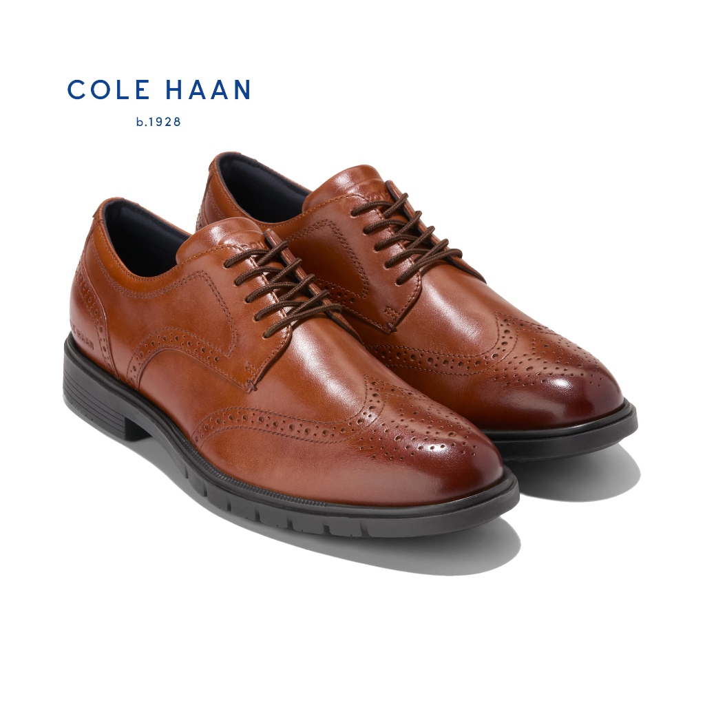 Cole Haan C40406 Men's GrandFlex Dress Wingtip Oxford Shoes | Shopee ...