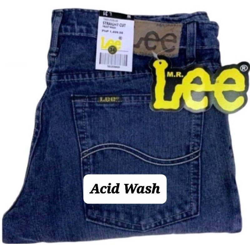 YELLOW TAG LEE STRAIGHT CUT FOR MENSWEAR | Shopee Philippines