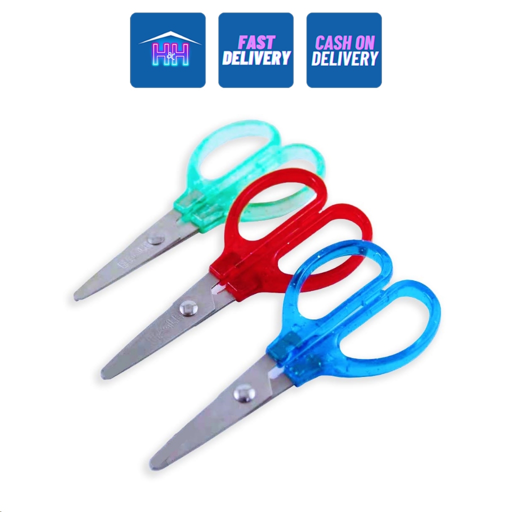 H&H Paper Scissors Gunting - School Scissors Arts & Crafts School ...