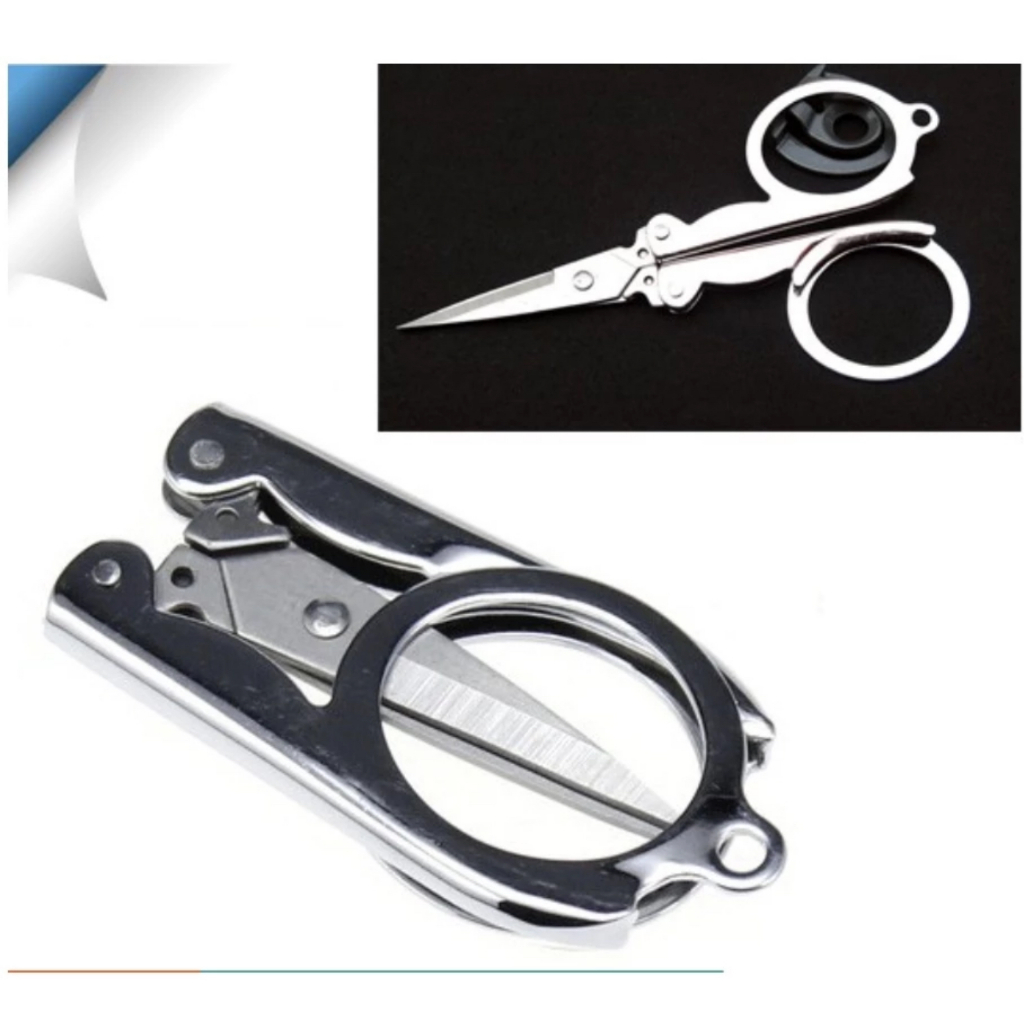 COD#STAINLESS FOLDING POCKET SCISSOR THRED SCISSOR COTTON SCISSOR ...