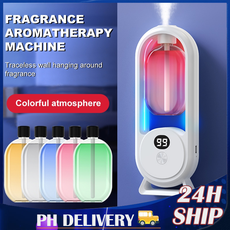 Digital Display Aroma Diffuser Essential Oil Humidifier Rechargeable ...