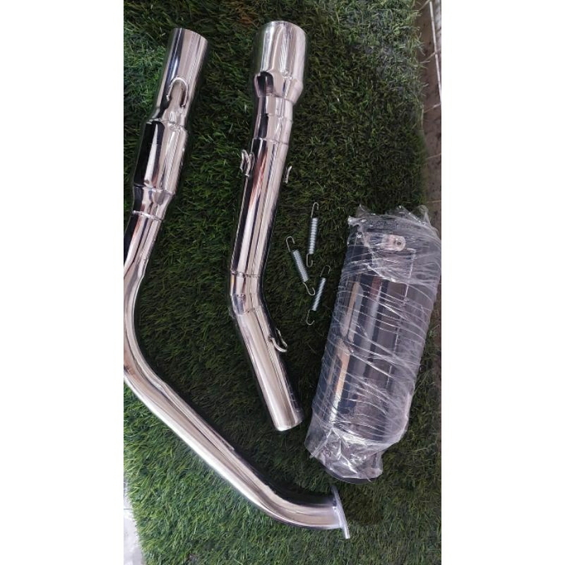 Yamaha R15 Set Pipe with Akrapovic Canister | Shopee Philippines