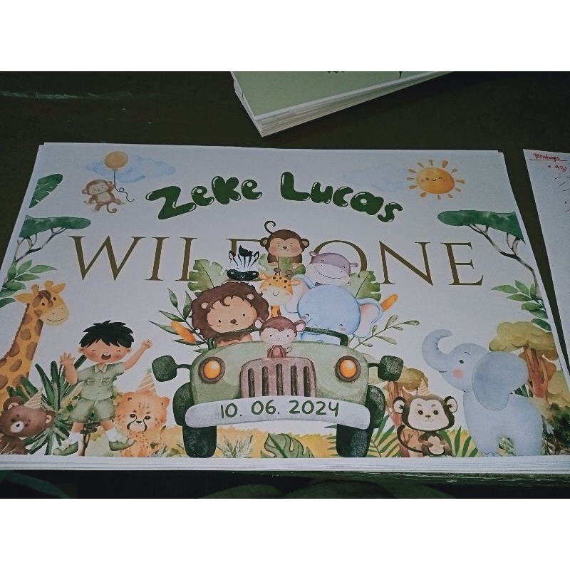Paper Customized Party Table Mat | Shopee Philippines