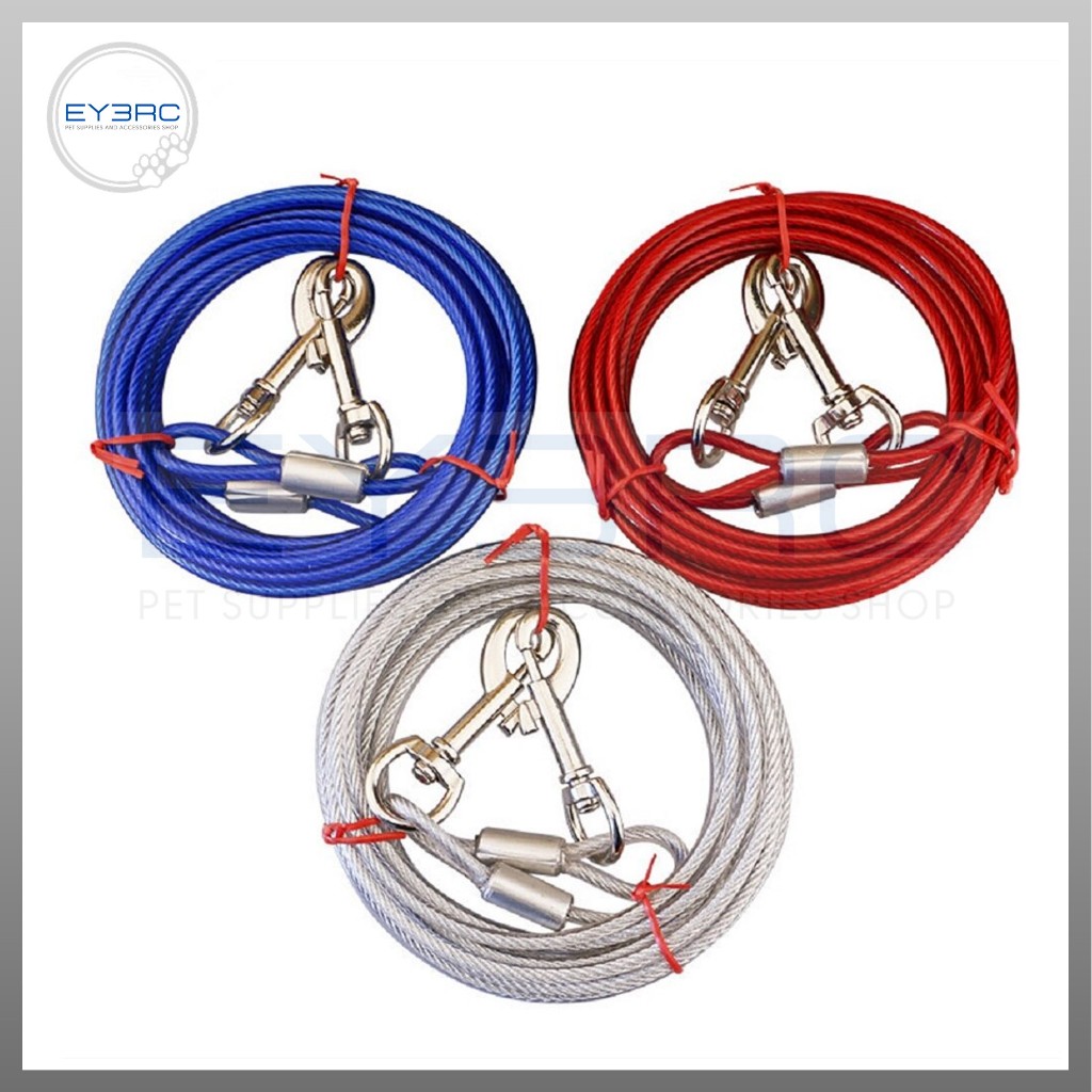 Pet Long Leash Anti bite Wire Chain (High Quality) | Shopee Philippines