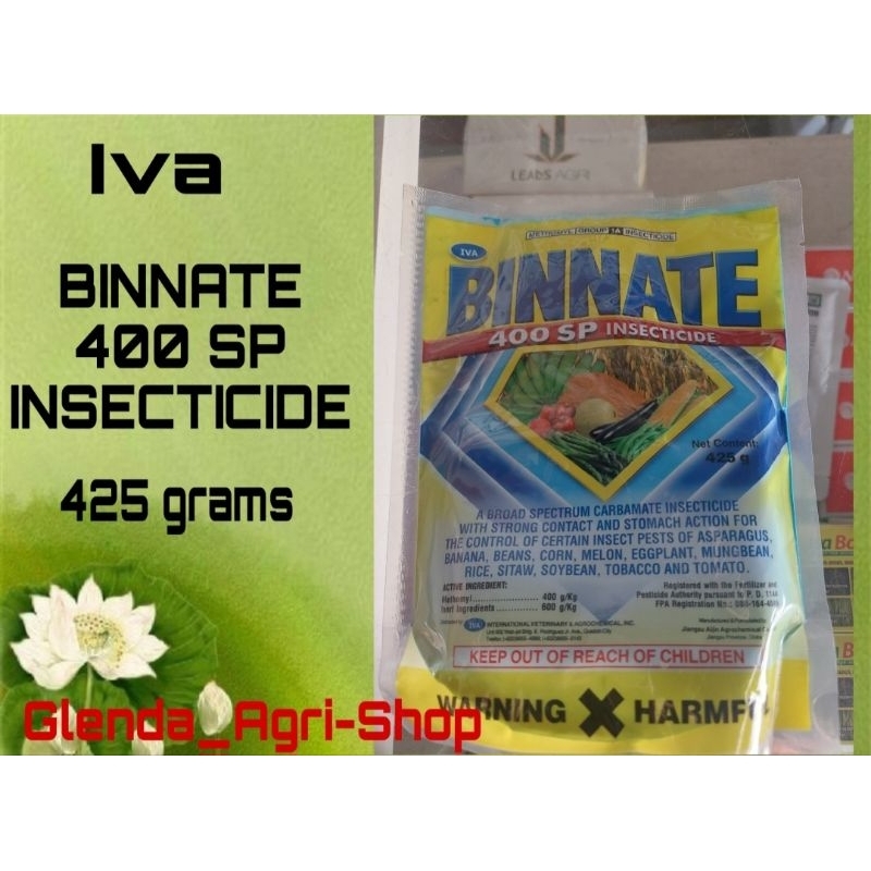 BINNATE 400SP INSECTICIDE BY: IVA ( 425 grams ) | Shopee Philippines