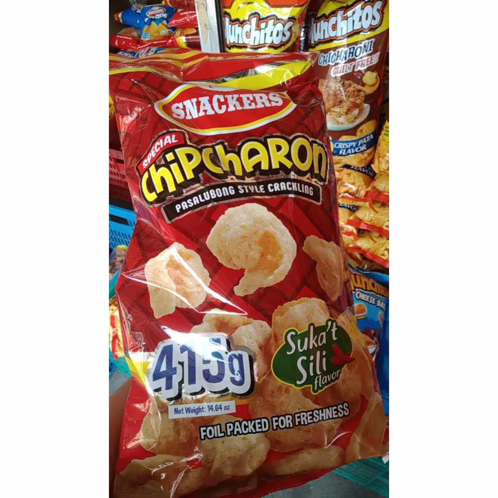 Special Chicharon Suka Sili Flavor Snacks Shopee Philippines