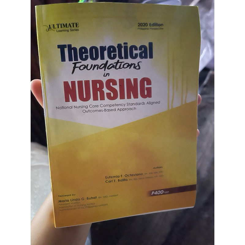 Theoretical foundations of nursing shopee philippines