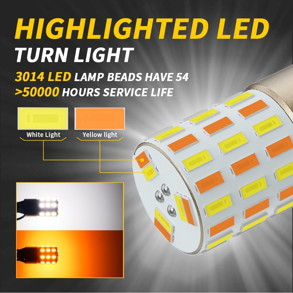 Firefly Dual Contact LED Light T15 Turn Light Dual Color Turn Signal ...