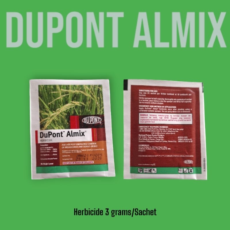 DUPONT ALMIX Herbicide (1sachet X 3grams) | Shopee Philippines