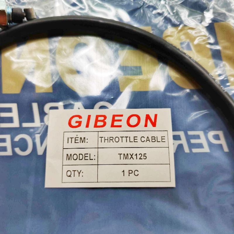 Gibeon throttle cable tmx 125 1pc. | Shopee Philippines