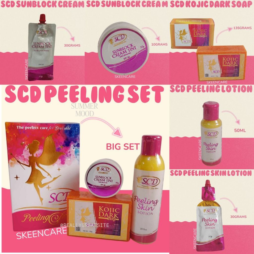 SCD PEELING SKIN LOTION Body Care Skincare | Shopee Philippines