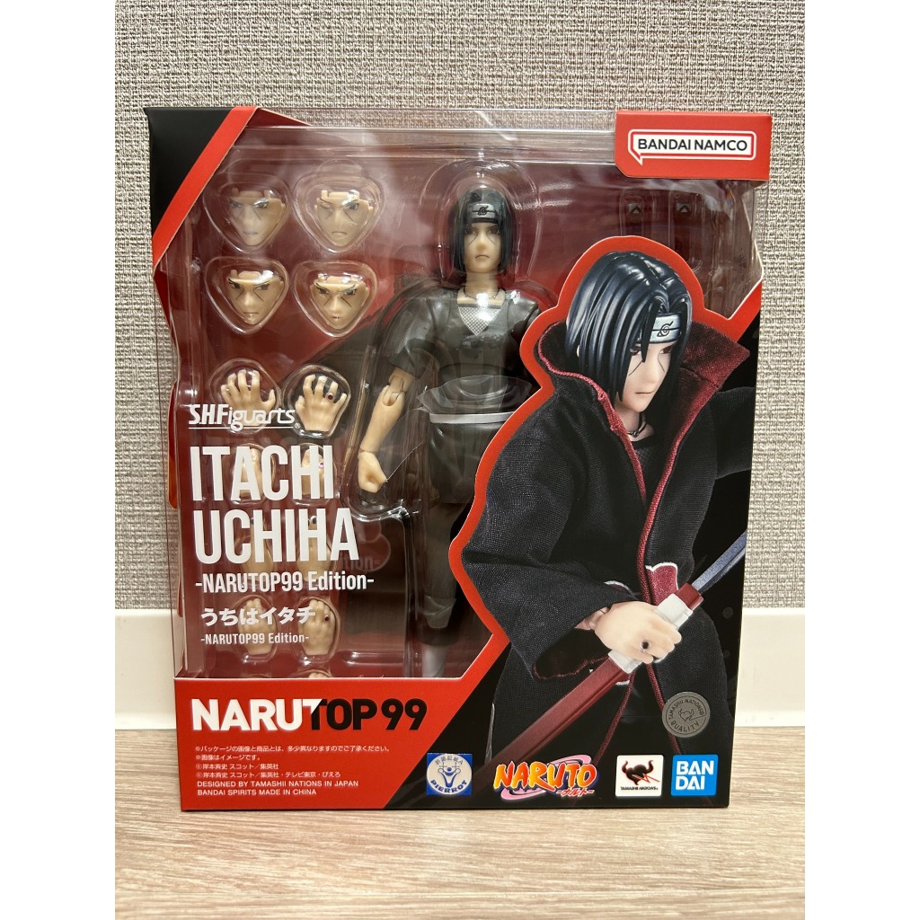 S.H.Figuarts NARUTO Itachi Uchiha -NARUTOP99 Edition- painted movable ...