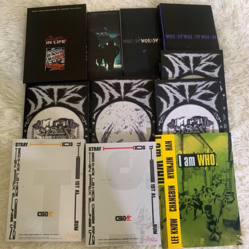 [SALE] [SEALED UNSEALED] STRAYKIDS SKZ OFFICIAL ALBUM ATE NO EASY IN ...