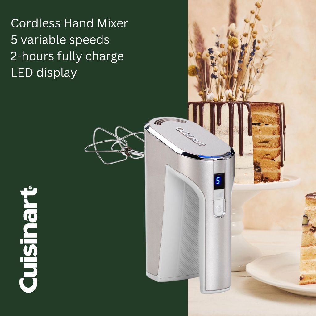 Cuisinart RHM100U Cordless Hand Mixer Shopee Philippines