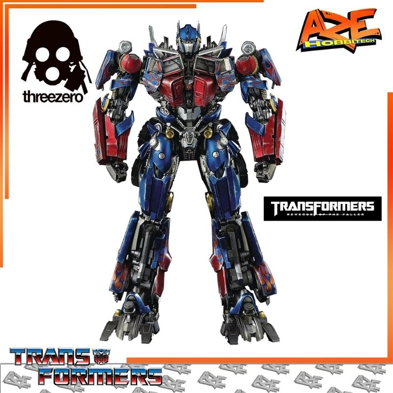 Threezero Transformers DLX Optimus Prime Revenge of the Fallen ROTF Die ...