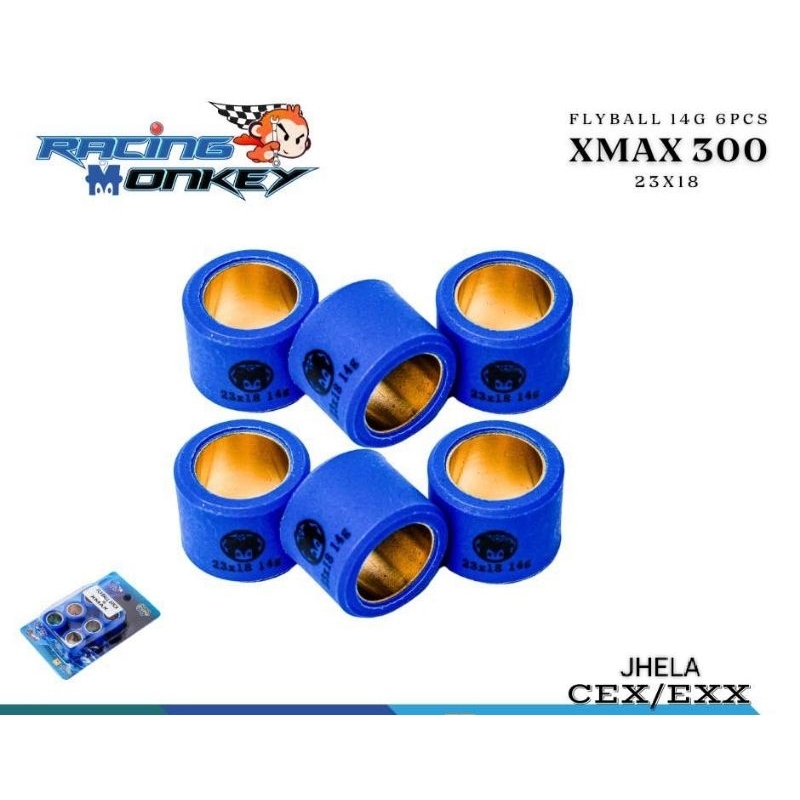 RACING MONKEY 23*18 FLYBALL 3PCS/6PCS 14G/5G/16G/17G | Shopee Philippines