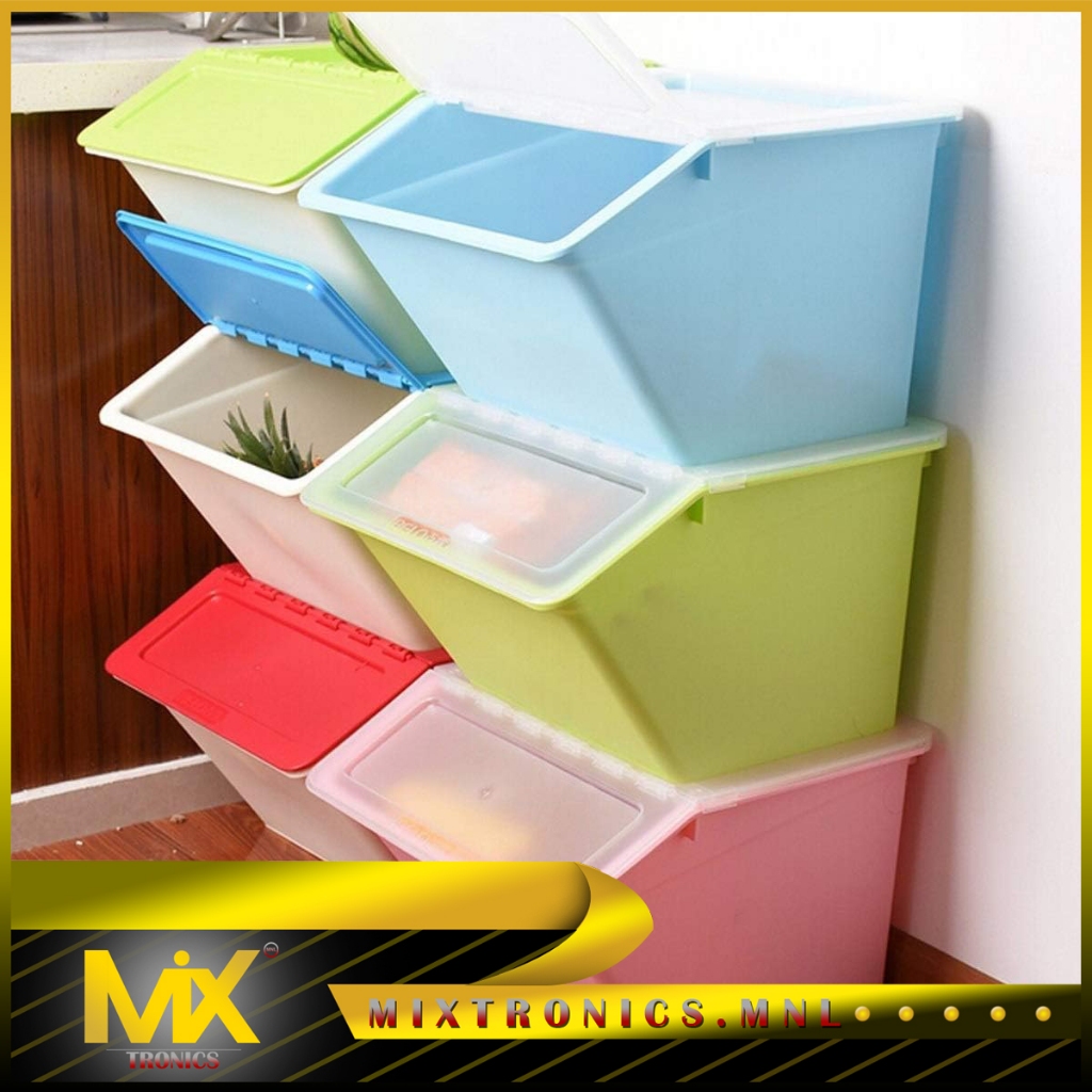 Mixtronics.mnl Set of 5 Sorting Box with Transparent Lid Visualized ...