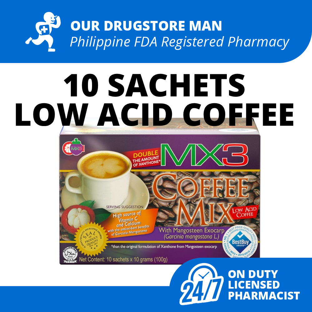 MX3 Coffee Mix with G. Mangostana Low Acid Coffee Halal Herbal