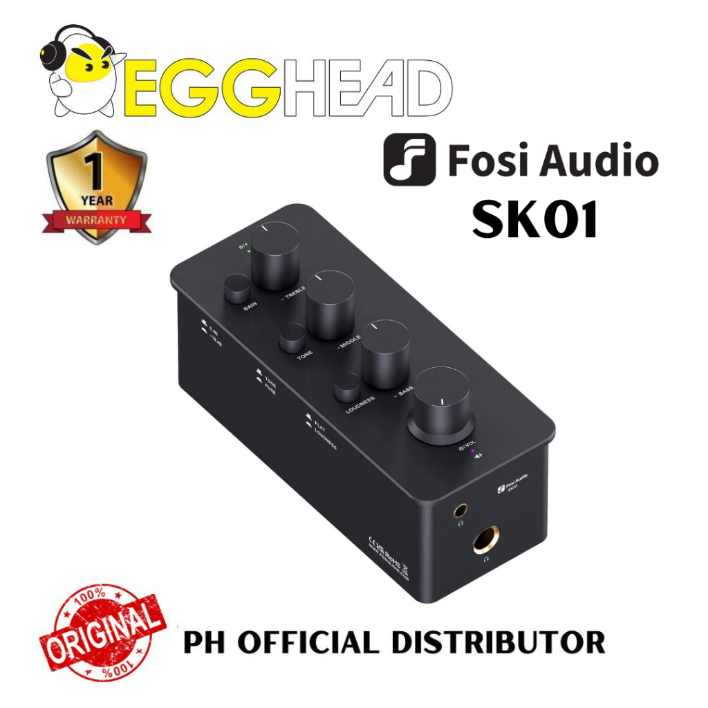 Fosi Audio SK01 Headphone Amplifier & Preamplifier | Shopee Philippines