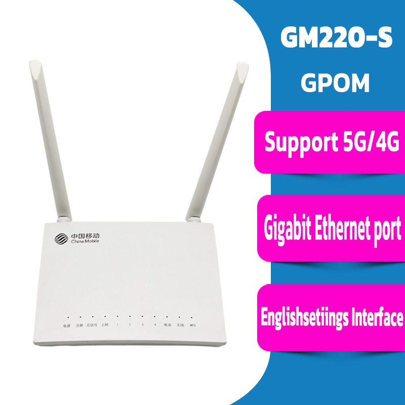 Used GM220-S GPON ONU English Version(Contains Adaptor) | Shopee ...