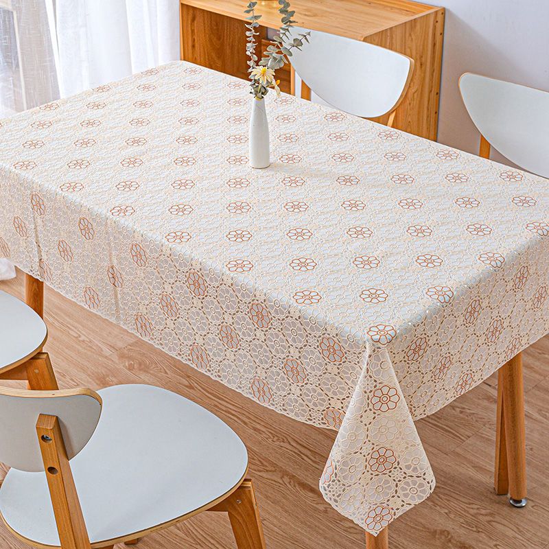 PVC European Tablecloth Washable Waterproof Oilproof Table Cover