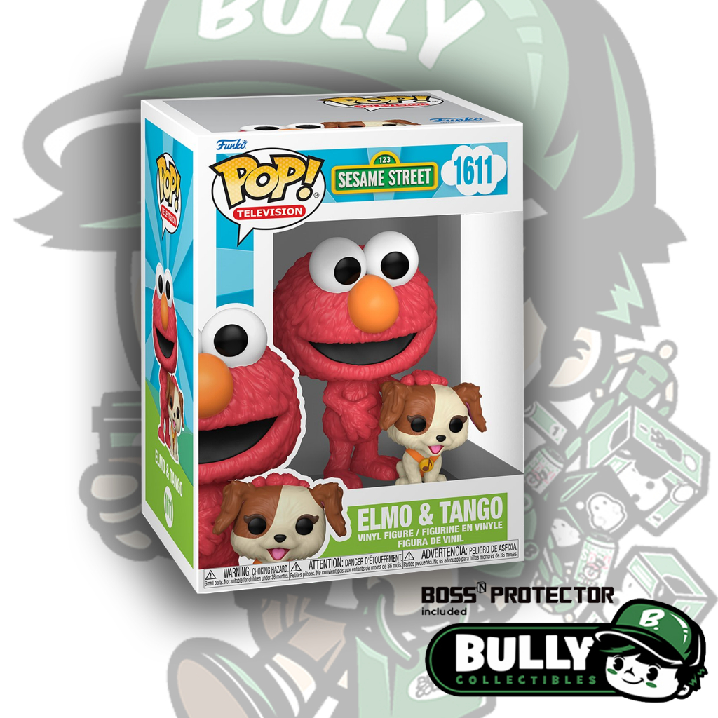Funko POP! Television: Sesame Street - Elmo and Tango 1611 With Boss ...