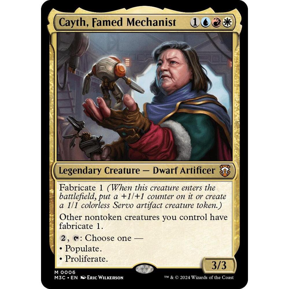 Cayth, Famed Mechanist - Commander: Modern Horizons 3 (M3C) MTG ...