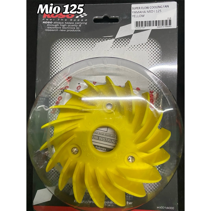 KOSO RACING COOLING FAN MIO125/M3 | Shopee Philippines