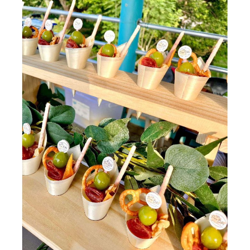Wooden Collapsible Stand 20 Cone Roll/Sushi Roll Stand/Food Cone Roll ...