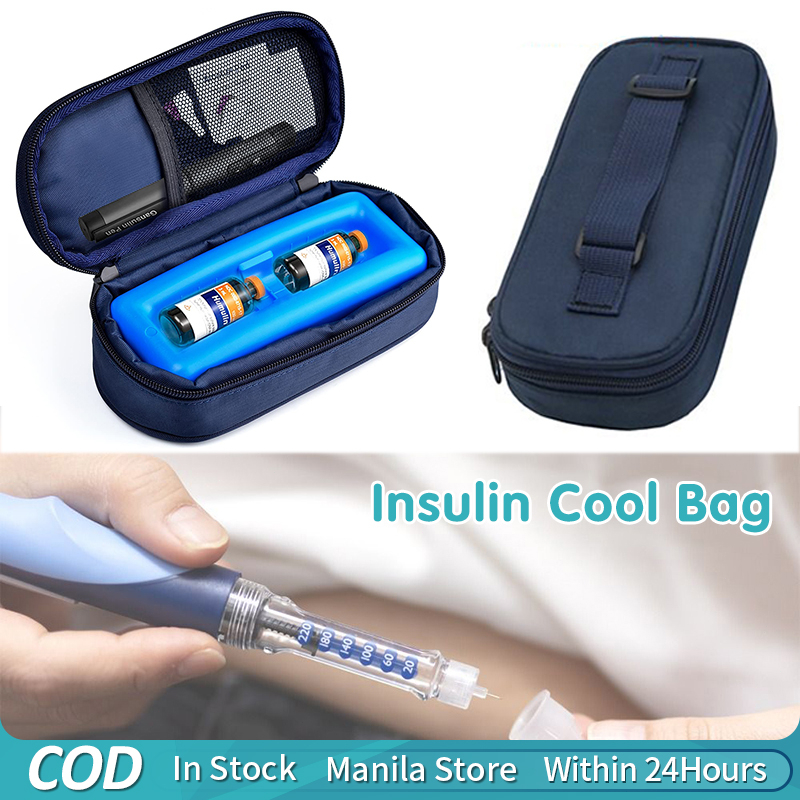 Insulin Pen Carrying Case Portable Medical Cooler Bag for Diabetes