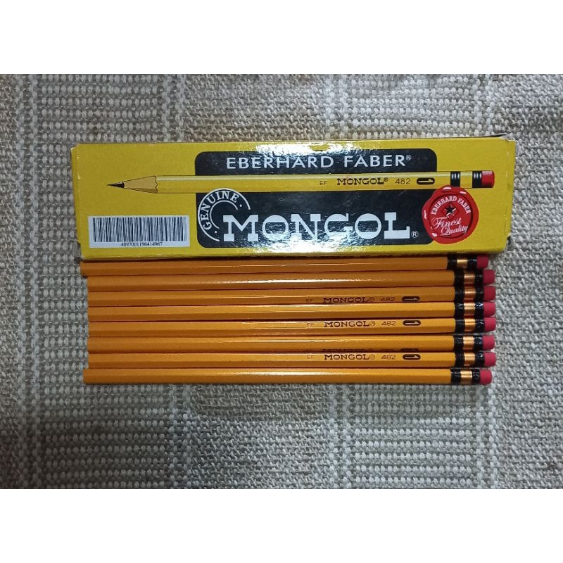 Mongol pencils #1, 8pcs | Shopee Philippines