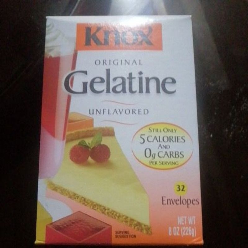 knox gelatine 1box 32 envelope Shopee Philippines