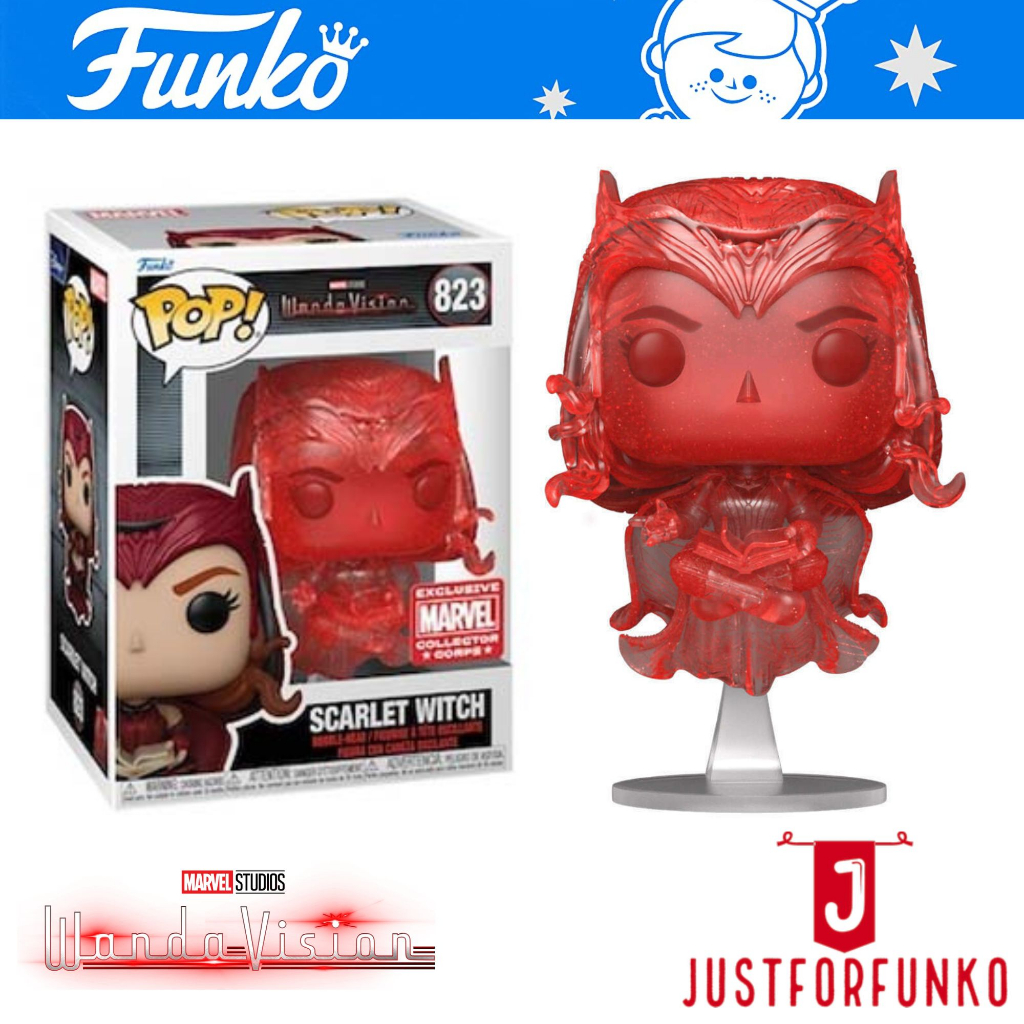 Funko Pop! Marvel Scarlet Witch Marvel Collector Corps Exclusive from