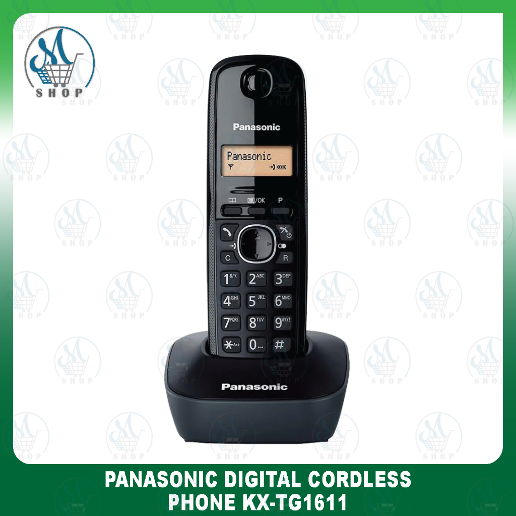 PANASONIC KX-TG1611 DIGITAL CORDLESS TELEPHONE | Shopee Philippines