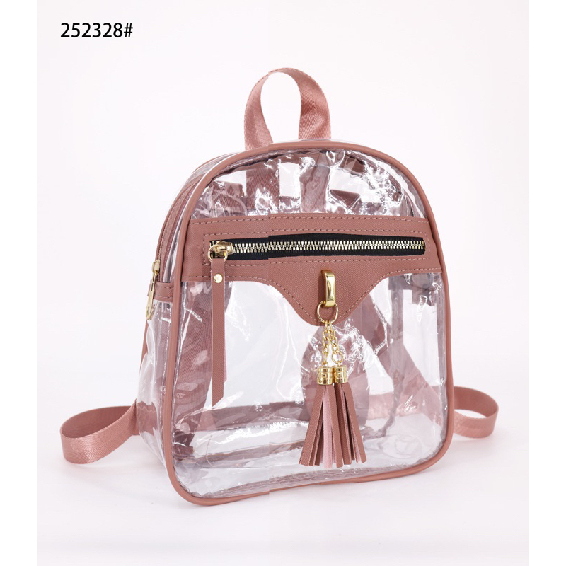 small mini Transparent Backpack #F